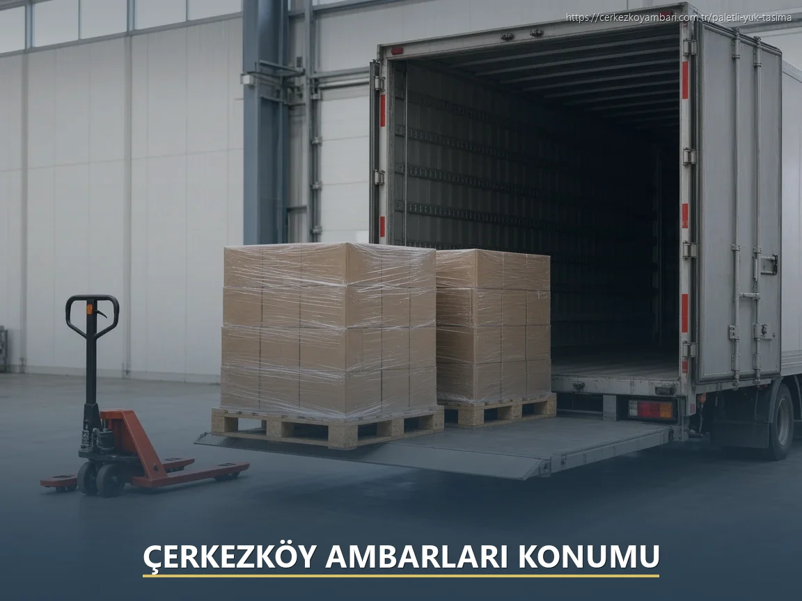Çerkezköy Ambarları Konumu